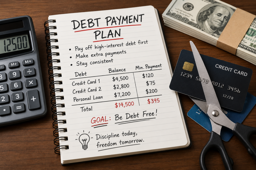 How to Pay Off Credit Card Debt Fast: The 2 Best Strategies for 2026 debt payment plan